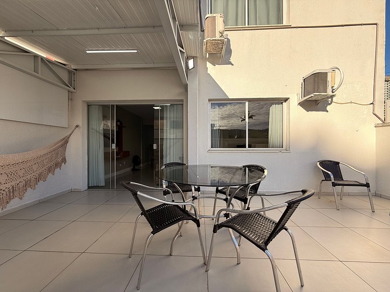 NC01- 2 Quartos| Terraço c/ Churrasqueira| Garagem