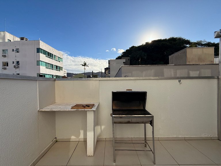 NC01- 2 Quartos| Terraço c/ Churrasqueira| Garagem
